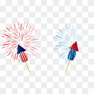 Baseball Clipart 4th July - New Year Sparklers Png Transparent Png