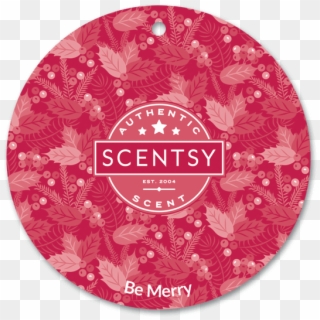 Be Merry Scentsy Scent Circle - Scentsy Clipart