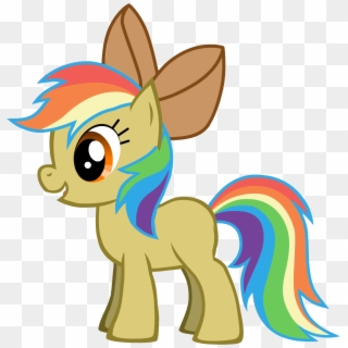 Rainbow Dash Without Wings Clipart