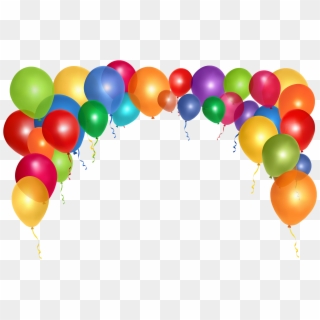 Balloons Transparent Background - Colorful Balloons Clipart - Png Download