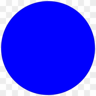 Location Dot Blue - Circle Clipart