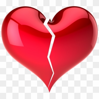Broken Heart - Transparent Broken Heart Png Clipart