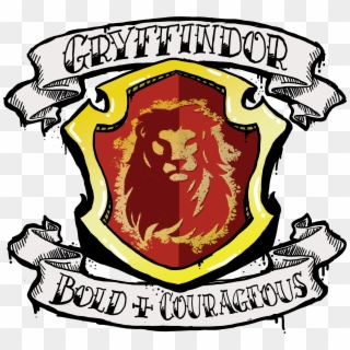 Gryffindor Pride Hogwarts Crest, Books, Hair, Crests, - Illustration Clipart