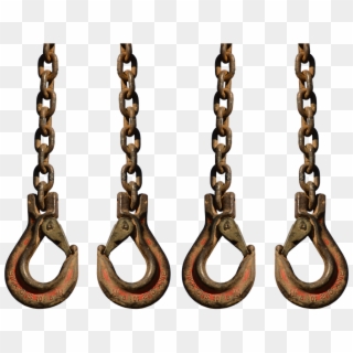 Chain Png Transparent Images - Lifting Hooks With Shackle Clipart