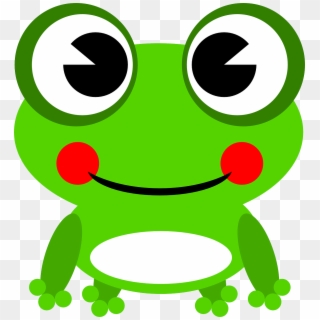 Cute Cartoon Frog - Baby Frog Clip Art - Png Download
