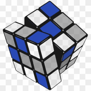 Transparent Background Rubix Cube Png , Png Download - Rubik's Cube Vector Png Clipart