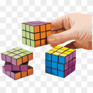 Mini Plastic Rubik's Cube - Oriental Trading Rubix Cubes Clipart