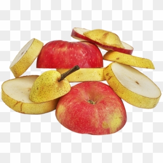 Apple Pears Fruit Fruit Slices Discs Pear Cut - Яблоки Груши Png Clipart
