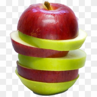 4 Apples Water - Apple Clipart