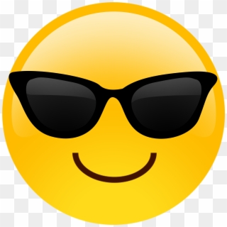 Emoji Transparent Sunglasses Clipart Emoji Pencil And - Sunglasses Emoji - Png Download