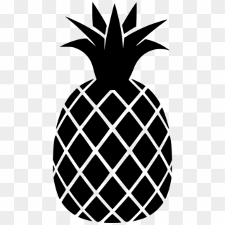 Png File Svg - Black And White Pineapple Png Clipart