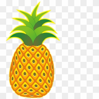 Pineapple Png File - Pineapple Cartoon No Background Clipart