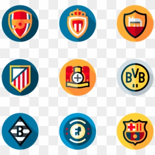 Football Shields - Emblem Clipart
