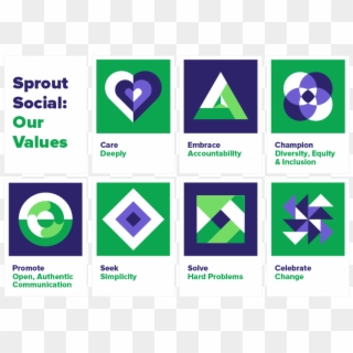 These Are Our Sprout Values Graphics - Graphic Design Clipart