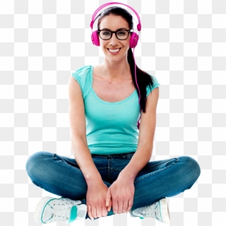 Women Listening Music - Woman Listening Music Png Clipart