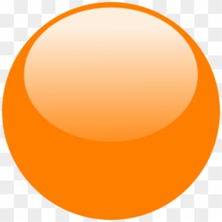 Small - Bubble Clip Art Orange - Png Download