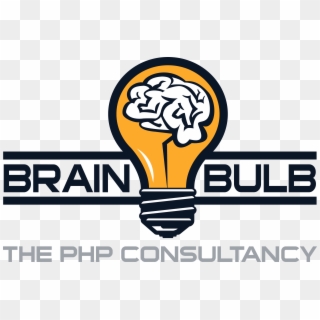 Brain Bulb Logo Large - Brain In Bulb Logo Clipart