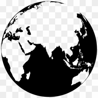 Black Globe Png - Earth Vector Image Png Clipart