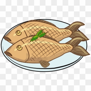 Fish Feed Fry - Fried Fish Clipart Png Transparent Png