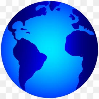 Globe Png - Earth Clipart Black And White Transparent Png