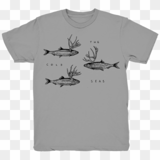 Grey Fish Shirt - T-shirt Clipart