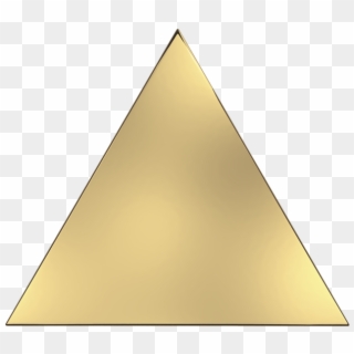 Gold - Triangle Clipart