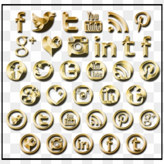 My Font With Some Styles Applied - Brass Clipart