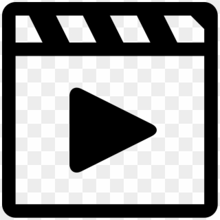 Movie Play Button Comments - Movie Icon Clipart