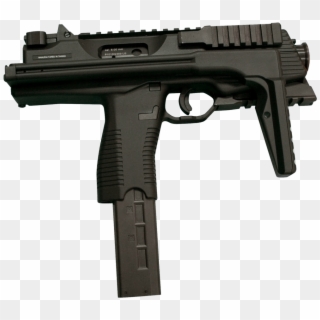 Black Machine Gun - Firearm Clipart