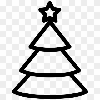 Christmas Tree Comments - Christmas Tree Icon Png Clipart
