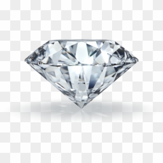 Single Diamond Png Image - Silver Diamond Clipart