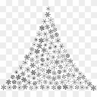 This Free Icons Png Design Of Snowflake Christmas Tree Clipart