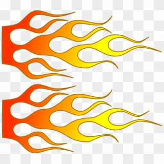 Racing Flames Png - Flame Art Clipart