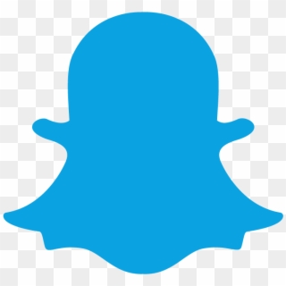 Snapchat Blue Logo - Snapchat Icon Png Clipart