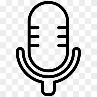 Png File Svg - Microphone Line Drawing Png Clipart