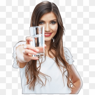 Domestic Water Purification - Girl With Drinking Water Png Clipart