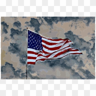 Medium Image - Flag Of The United States Clipart