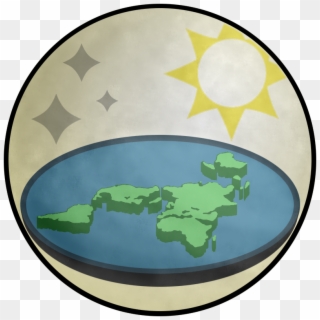 Flat Earth Society Symbol Clipart