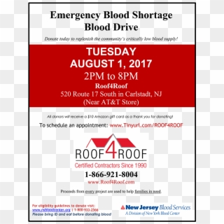 Carlstadt Contractor Hosts Blood Drive To Help With - Pocket Guide On First Aid Clipart