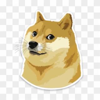 7284105 - Doge Sticker Png Clipart