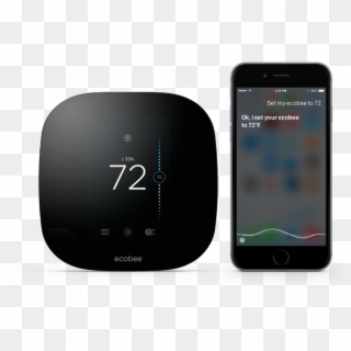 Nest And Ecobee Smart Wi-fi Thermostats - Ecobee3 Clipart