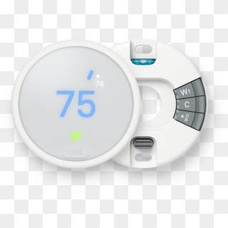 Nest Thermostat E Backplate And Display Image , Png - Nest Thermostat E No Background Png Clipart