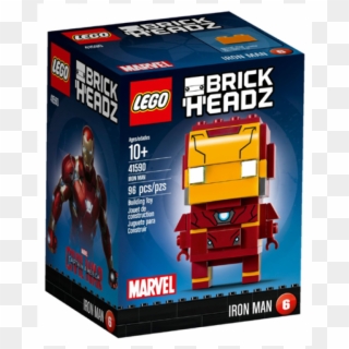 41590 1 - Lego Brickheadz Iron Man Clipart