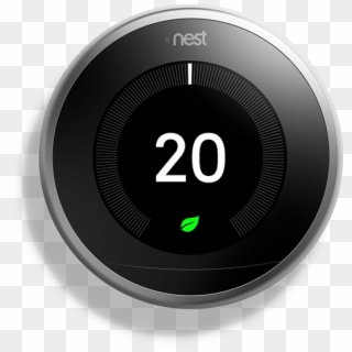 Nest Learning Thermostat - Circle Clipart