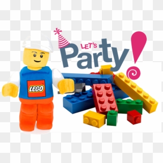 Lego Party - Lego Birthday Clipart