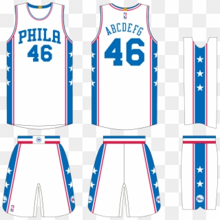 Here's A Sixers Jersey Mockup Based On Confirmed Leaks - 76ers Jersey 2015 Clipart