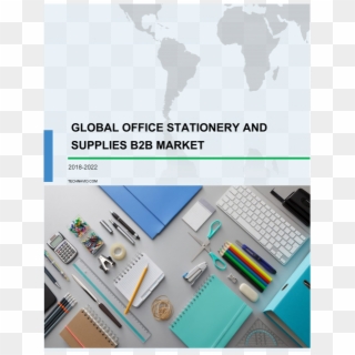 Global Office Stationery And Supplies B2b Industry, - Flyer Clipart