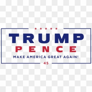 Donald Trump 2020 Presidential Campaign - Trump Pence Logo Font Clipart