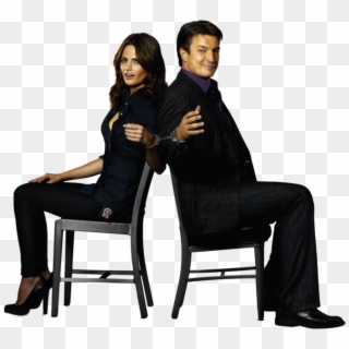 Couple From Castle Tv Show - Castle And Beckett Png Clipart
