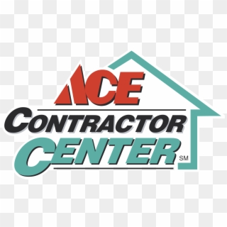 Ace Contractor Center Logo Png Transparent - Sign Clipart